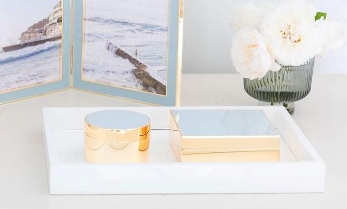 Gold Trinket Boxes