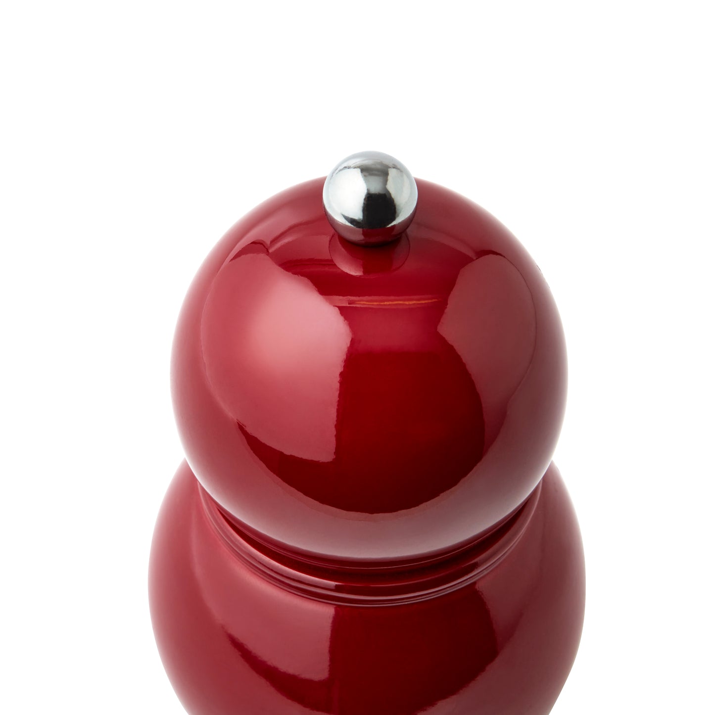 Cherry Lacquer Chubby Salt & Pepper Mill