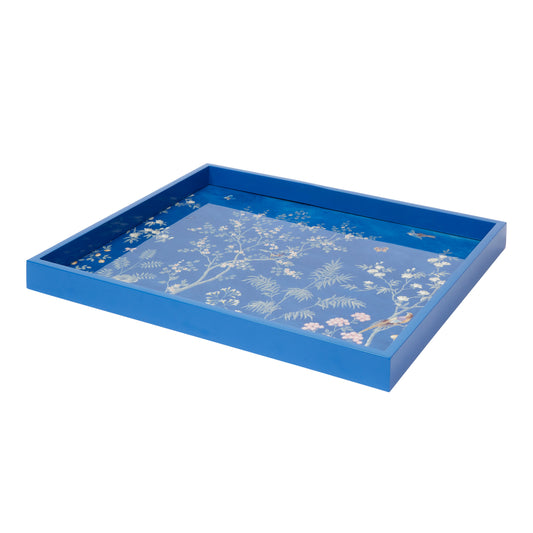 Chinoiserie Medium Tray Blue