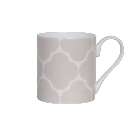 Cappuccino Flowers Bone China Mug