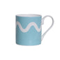 Eau de Nil Squiggle Bone China Mug