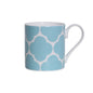 Eau de Nil Flowers Bone China Mug