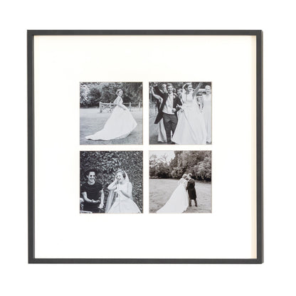 Single Aperture Black Wall Hanging Frame