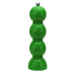 Leaf Green Lacquer Bobbin Salt or Pepper Mill