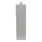 White Square Pillar Salt or Pepper Mill