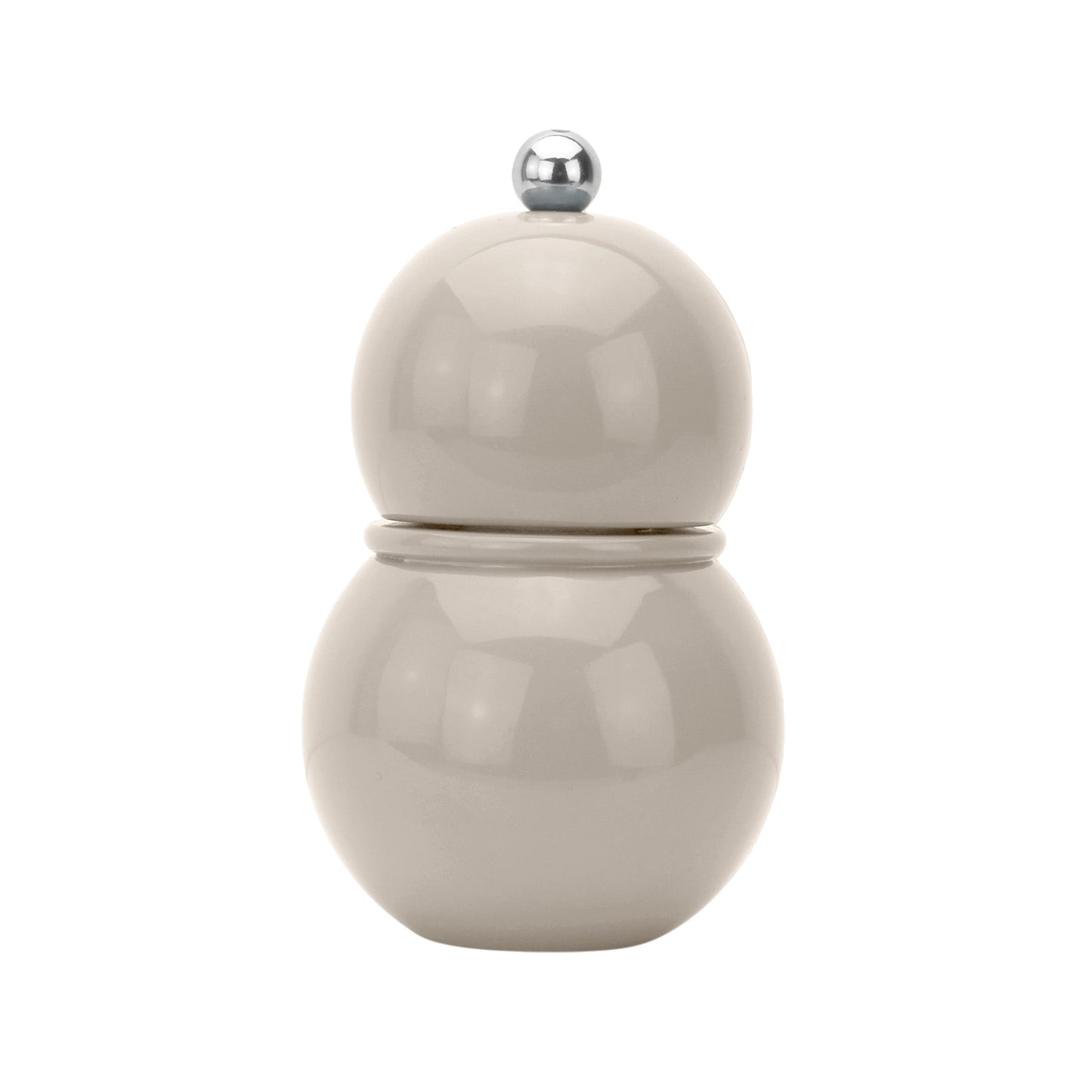 Cappuccino Lacquer Chubby Salt & Pepper Mill