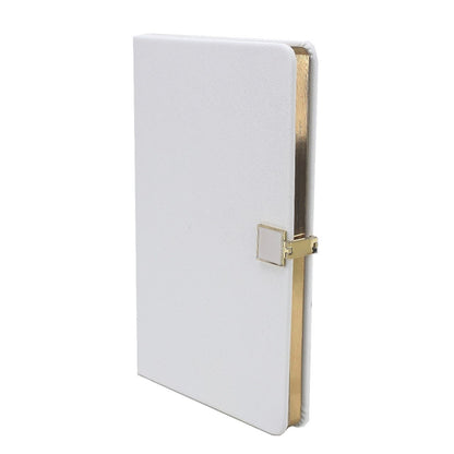 White & Gold Notebook - Notebooks - Addison Ross