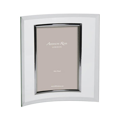 Curved Glass Portrait Photo Frame - Glass Frames - Addison Ross